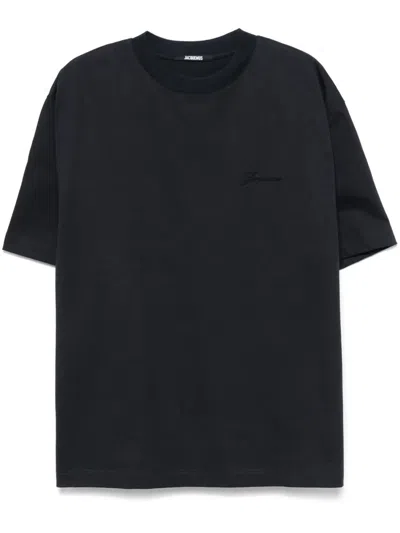 Jacquemus Black Logo T-shirt