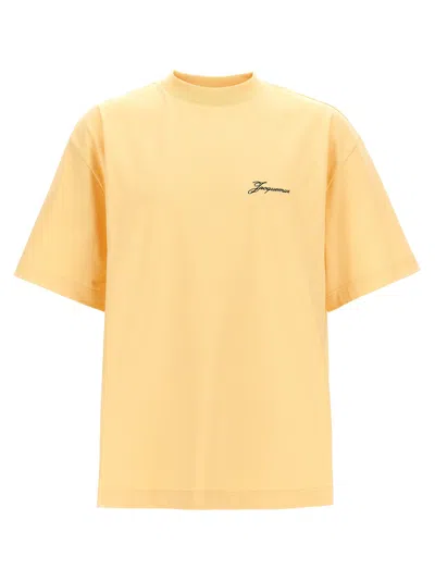 Jacquemus Le Haltères T-shirt Yellow