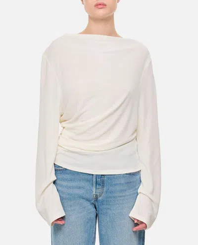 Jacquemus 'le Haut Croisiere' Blouses In White