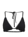 Jacquemus Triangle Bikini Top Le Haut De Maillot In Black