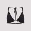 Jacquemus Triangle Bikini Top Le Haut De Maillot In Black