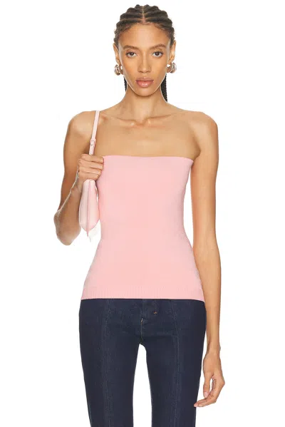 Jacquemus Le Haut Maille Sera In Pink