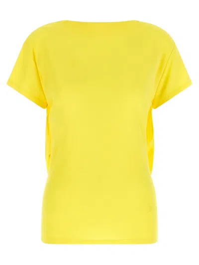 Jacquemus Yellow Mistral Viscose Jersey Dress