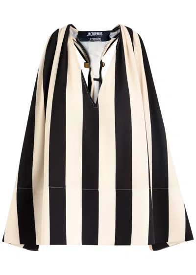 JACQUEMUS JACQUEMUS LE HAUT NORMA STRIPED TOP