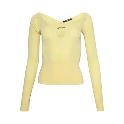 Pre-owned Jacquemus Le Haut Pralu 'light Yellow' | Women's Size 38
