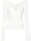 Jacquemus Sweater In White