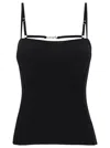 Jacquemus Black Les Classiques 'le Haut Sierra' Camisole In Black