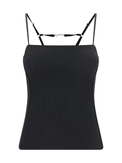 Jacquemus Le Haut Sierra Top In Black
