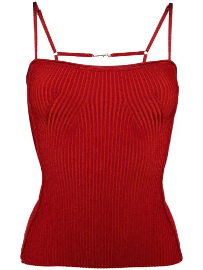 Jacquemus Red La Casa 'le Haut Sierra' Camisole
