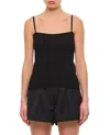 Jacquemus Le Haut Sierra Viscose Top In Black