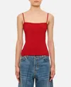 Jacquemus Red La Casa 'le Haut Sierra' Camisole In Red