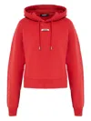 Jacquemus Cropped Hooded Drawstring Top