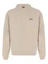 Jacquemus Ribbed Hooded Sweater Featuring Gros Grain