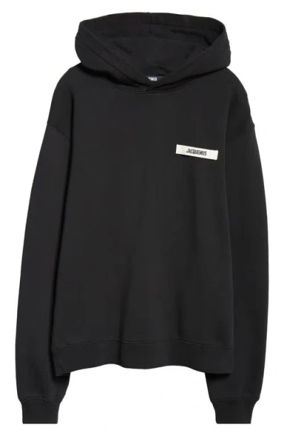 JACQUEMUS JACQUEMUS LE HOODIE GROS GRAIN COTTON HOODIE