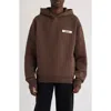 Jacquemus Le Hoodie Gros Grain In Brown