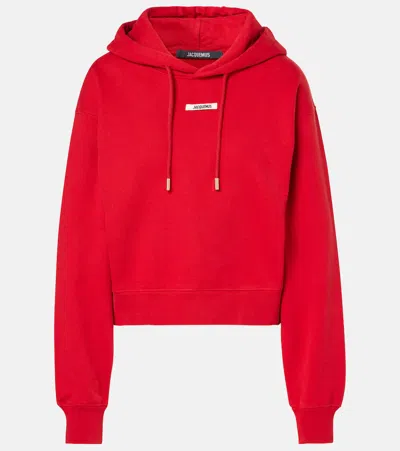 JACQUEMUS LE HOODIE GROS GRAIN COTTON HOODIE