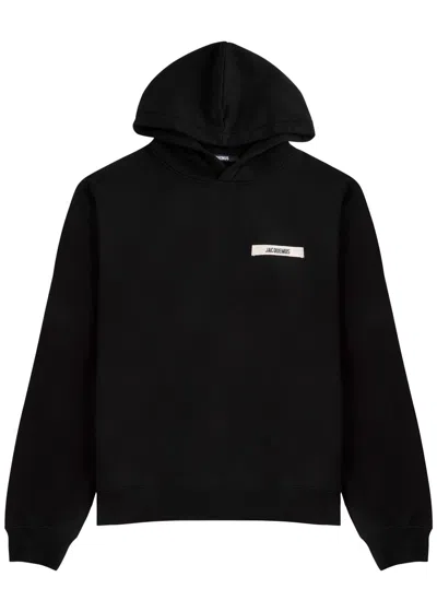 JACQUEMUS JACQUEMUS LE HOODIE GROS GRAIN COTTON SWEATSHIRT