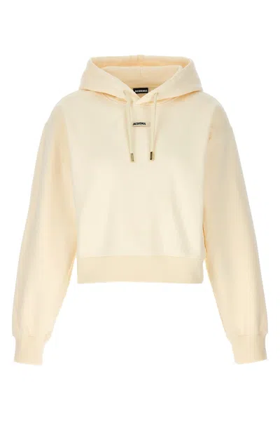 JACQUEMUS JACQUEMUS 'LE HOODIE GROS GRAIN' HOODIE