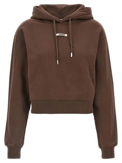 JACQUEMUS JACQUEMUS 'LE HOODIE GROS-GRAIN' HOODIE