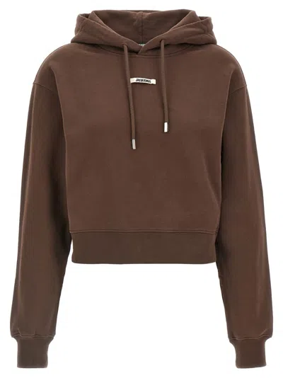 JACQUEMUS JACQUEMUS 'LE HOODIE GROS-GRAIN' HOODIE