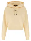 Jacquemus Light Gros Grain Hooded Sweatshirt In Neutral