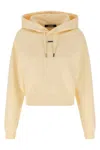 Jacquemus Light Gros Grain Hooded Sweatshirt In Sand