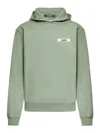Jacquemus Light Green La Hoodie Gros Grain Cotton Hoodie In Verde