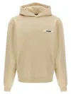 Jacquemus Le Hoodie Gros Grain In Neutral