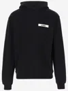 Jacquemus Gros-grain Hoodie In Black