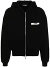 Jacquemus The Gros Grain Zip-up Hooded Sweatshirt