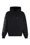 Jacquemus Hooded Typo Sweatshirt With Logoed Sleeve