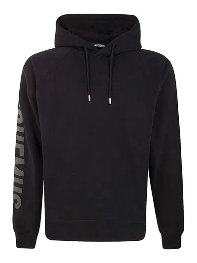 JACQUEMUS SUDADERA - NEGRO