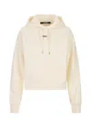 Jacquemus The Gros Grain Hoodie In White
