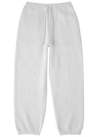 Jacquemus Le Jogging Torneo Cotton Sweatpants In Grey