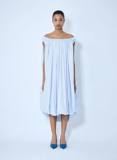 Jacquemus Le Lavande Midi Dress In Blue