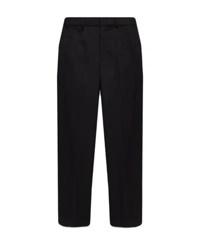 Jacquemus Le Linu Panelled Suit Trousers In Black