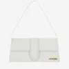 Jacquemus Le Grand Bambino Leather Shoulder Bag In White