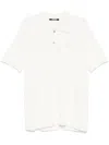 Jacquemus Le Maille Polo Shirt In White