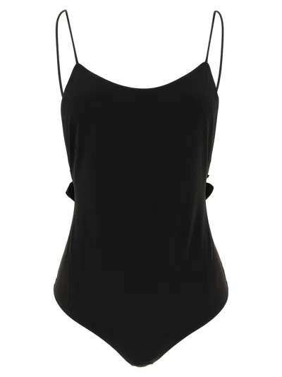 Jacquemus 'le Maillot Cabana' One-piece Swimsuit In Black
