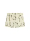Jacquemus Le Maillot Puntini Swimwear Banana Print Yellow In Neutral