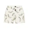 Jacquemus Banana Print Swimsuit Puntini Pattern In White