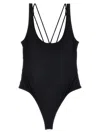 Jacquemus Le Maillot Signature Beachwear Black