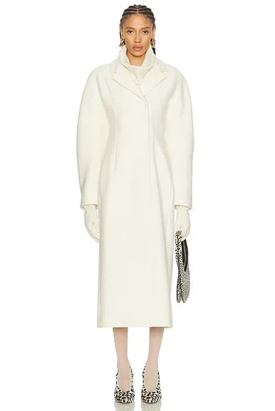 Jacquemus Le Manteau Curvo In White