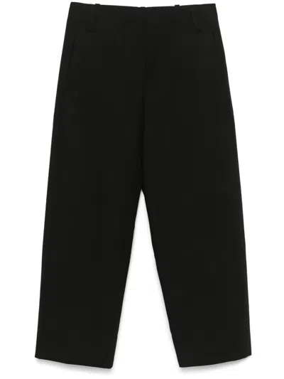 Jacquemus Le Marino Trousers In Black  
