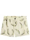 Jacquemus Le Maillot Puntini Swimwear Banana Print Yellow