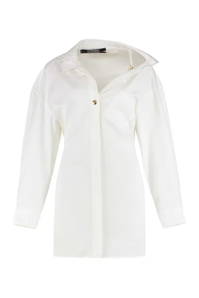 JACQUEMUS LE MINI ROBE SHIRTDRESS