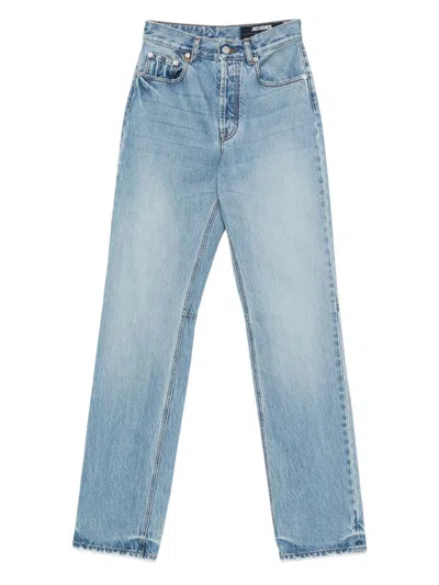 Jacquemus Le De-nimes Droit Jeans In Blue