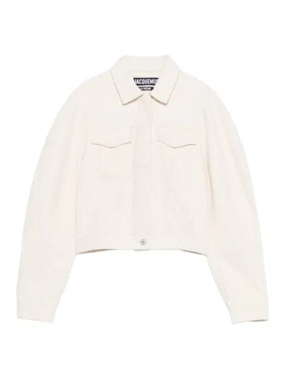JACQUEMUS JACQUEMUS LE OVALO DE NÎMES CROP JACKET