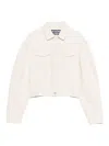 Jacquemus Women La Veste De-nimes Denim Jacket In White
