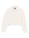 Jacquemus Women La Veste De-nimes Denim Jacket In White